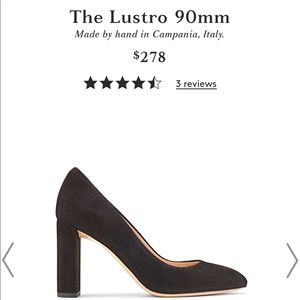 ON A WAITLIST M. GEMI black lustro heels.